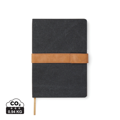 VINGA BOSLER RCS RECYCLED PAPER NOTE BOOK in Black