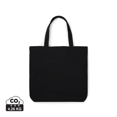 VINGA HILO AWARE™ RECYCLED CANVAS TOTE BAG in Black