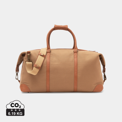 VINGA SLOANE RCS RPET WEEKENDER BAG in Brown