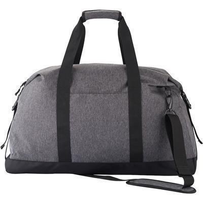 WEEKEND DUFFLE TRAVEL BAG in Anthracite Grey Melange