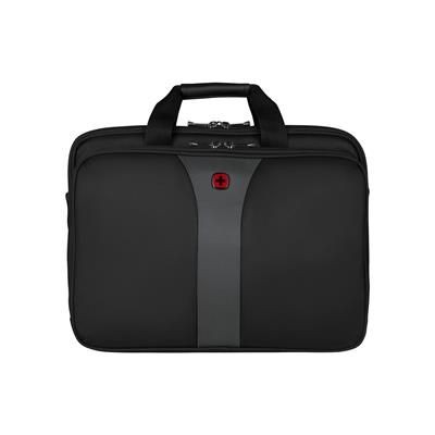 WENGER LEGACY 17 INCH TRIPLE LAPTOP CASE in Black - Grey