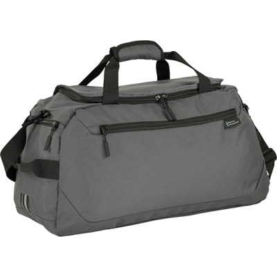 WESTERHAM ECO RECYCLED SPORTS HOLDALL in Grey Black