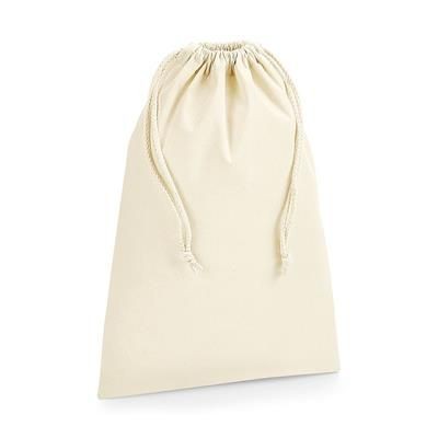 WESTFORD MILL BIODEGRADABLE ORGANIC 200GSM PREMIUM COTTON SUSTAINABLE POUCH BAG