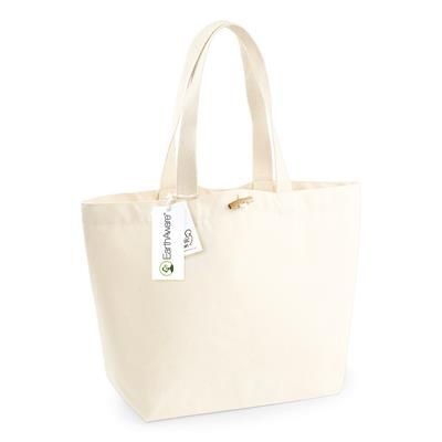 WESTFORD MILL EARTHAWARE SUSTAINABLE ORGANIC MARINA TOTE BAG