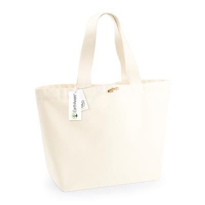 WESTFORD MILL EARTHAWARE SUSTAINABLE ORGANIC MARINA TOTE BAG XL