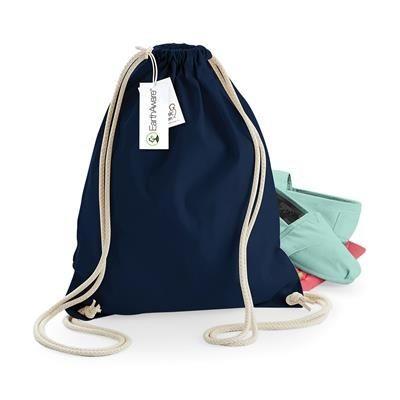 WESTFORD MILL EATHAWARE ORGANIC SUSTAINABLE DRAWSTRING GYMSAC