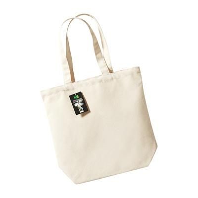 WESTFORD MILL FAIRTRADE SUSTAINABLE CAMDEN SHOPPER TOTE BAG