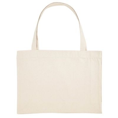 WOVEN SHOPPER TOTE BAG