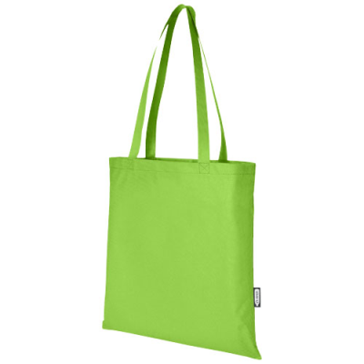 ZEUS GRS RECYCLED NON-WOVEN CONVENTION TOTE BAG 6L in Lime