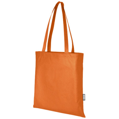 ZEUS GRS RECYCLED NON-WOVEN CONVENTION TOTE BAG 6L in Orange