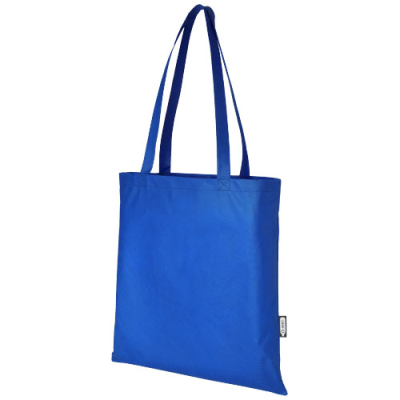 ZEUS GRS RECYCLED NON-WOVEN CONVENTION TOTE BAG 6L in Royal Blue