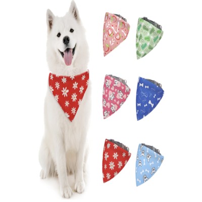 WOVEN POLYESTER DOG BANDANA