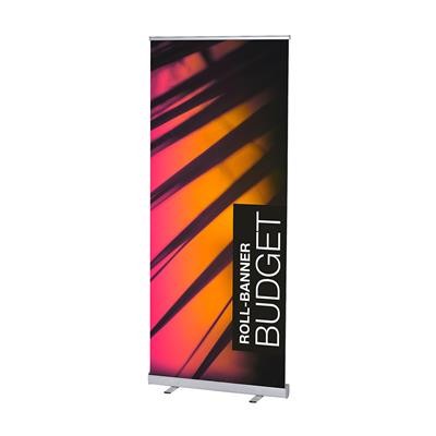 ROLL-BANNER BUDGET 80 X 200 CM SILVER