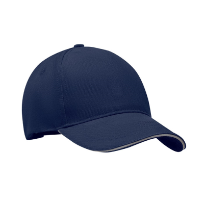 5 PANEL BASEBALL CAP in Blue