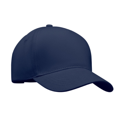 5 PANEL BASEBALL CAP in Blue