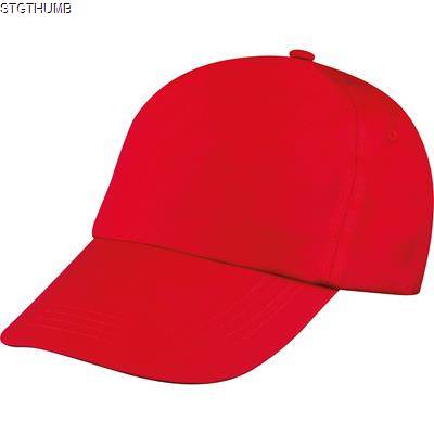 5-PANEL CLASSIC BASEBALL CAP in Red