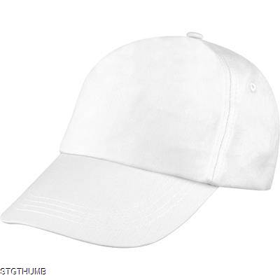 5-PANEL CLASSIC BASEBALL CAP in White