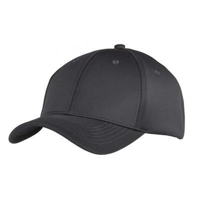 6 PANEL 100% POLY SPANDEX JERSEY CAP in Charcoal