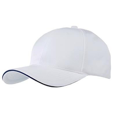 AIRTEX MESH SPORTS BASEBALL CAP in White-navy