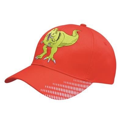 BREATHABLE POLY TWILL CAP with Peak Flash Print