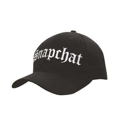 BRUSHED HEAVY COTTON BASEBALL CAP with Snap Back