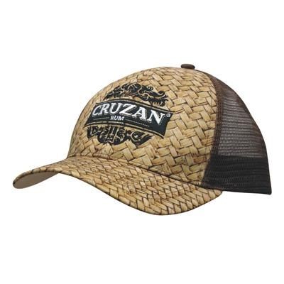 CANE PRINT BASEBALL CAP with Mesh Back