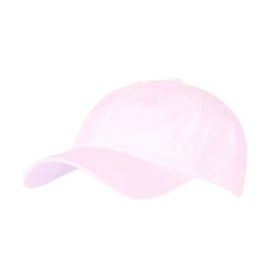 COTTON 6 PANEL BASEBALL CAP in Pink