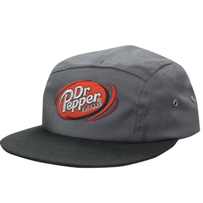 COTTON TWILL SQUARE FRONT CAP