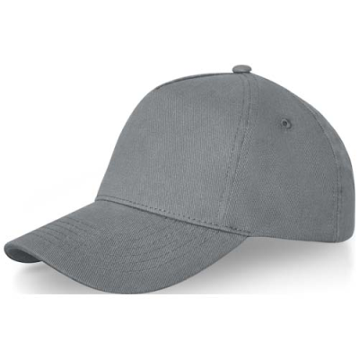 DOYLE 5 PANEL CAP in Grey