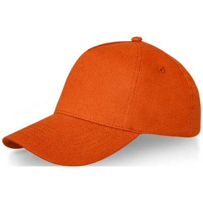 DOYLE 5 PANEL CAP in Orange