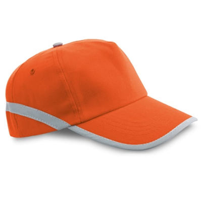 JONES POLYESTER CAP in Orange