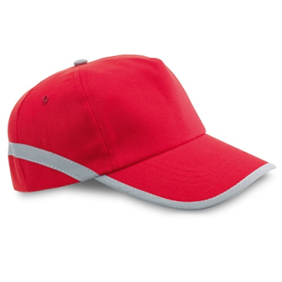 JONES POLYESTER CAP in Red