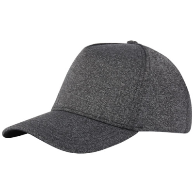 MANU 5 PANEL STRETCH CAP in Charcoal