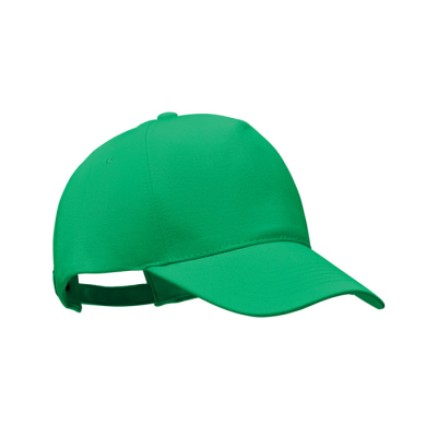 ORGANIC COTTON BASEBALL CAP in Green