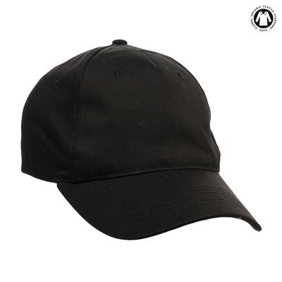 ORGANIC COTTON CAP In Black