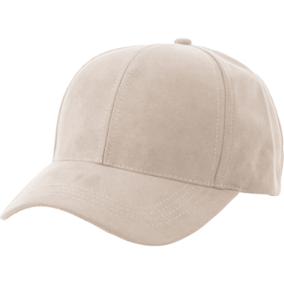 SUEDE CAP in Beige