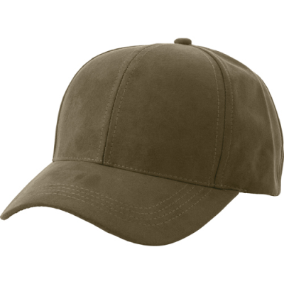 SUEDE CAP in Green