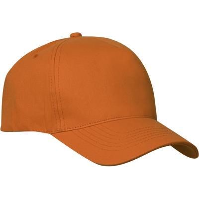 TEXAS CAP 5 PANEL TWILL CAP with Velcro Adjustment at Back