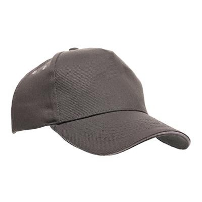 ULTIMATE SANDWICH PEAK 5 PANEL CAP In Light Grey