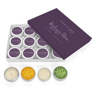 12 PIECE DELUXE SPA GIFT SET, 