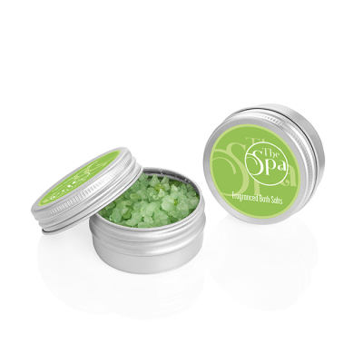 MINI BATH SALTS & CRYSTALS in an Aluminium Metal Tin, 20G