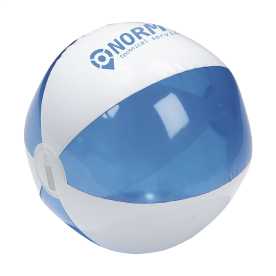 BEACHBALL Ø 24 CM in White_&_Blue