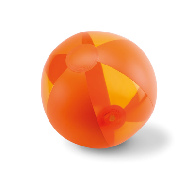 INFLATABLE BEACH BALL in Orange
