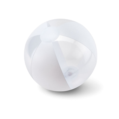 INFLATABLE BEACH BALL in White