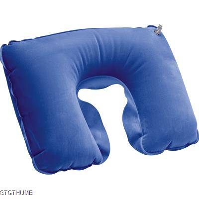 INFLATABLE SOFT TRAVEL PILLOW in Darkblue