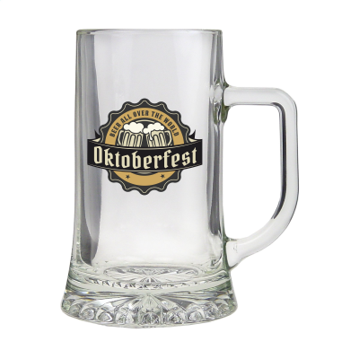 BEER TANKARD EXTRA LARGE 540 ML in Transparent