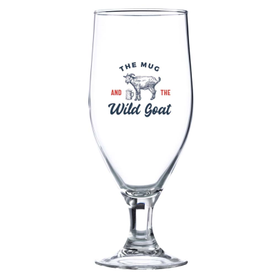 DUNKEL STEMMED BEER GLASS (380ML & 13