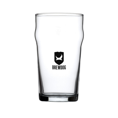 NUCLEATED NONIC BEER GLASS - PINT (570ML & 20OZ)