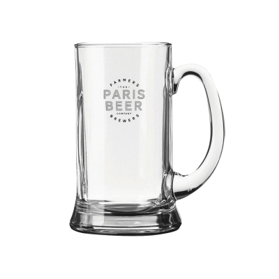 TANKARD ICON BEER GLASS - HALF PINT (280ML & 10OZ)