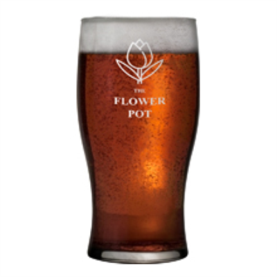 TULIP PINT GLASS 58CL CE MARK